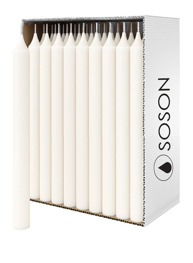 Simply Soson 5 inch Ritual Taper Candles Bulk, Mini Taper Candles - 24 White Chime Spell Candles - Small Taper Candle Stick, Use as Witchcraft Supplies, Altar Candles, Unscented Prayer Candles - Image 1